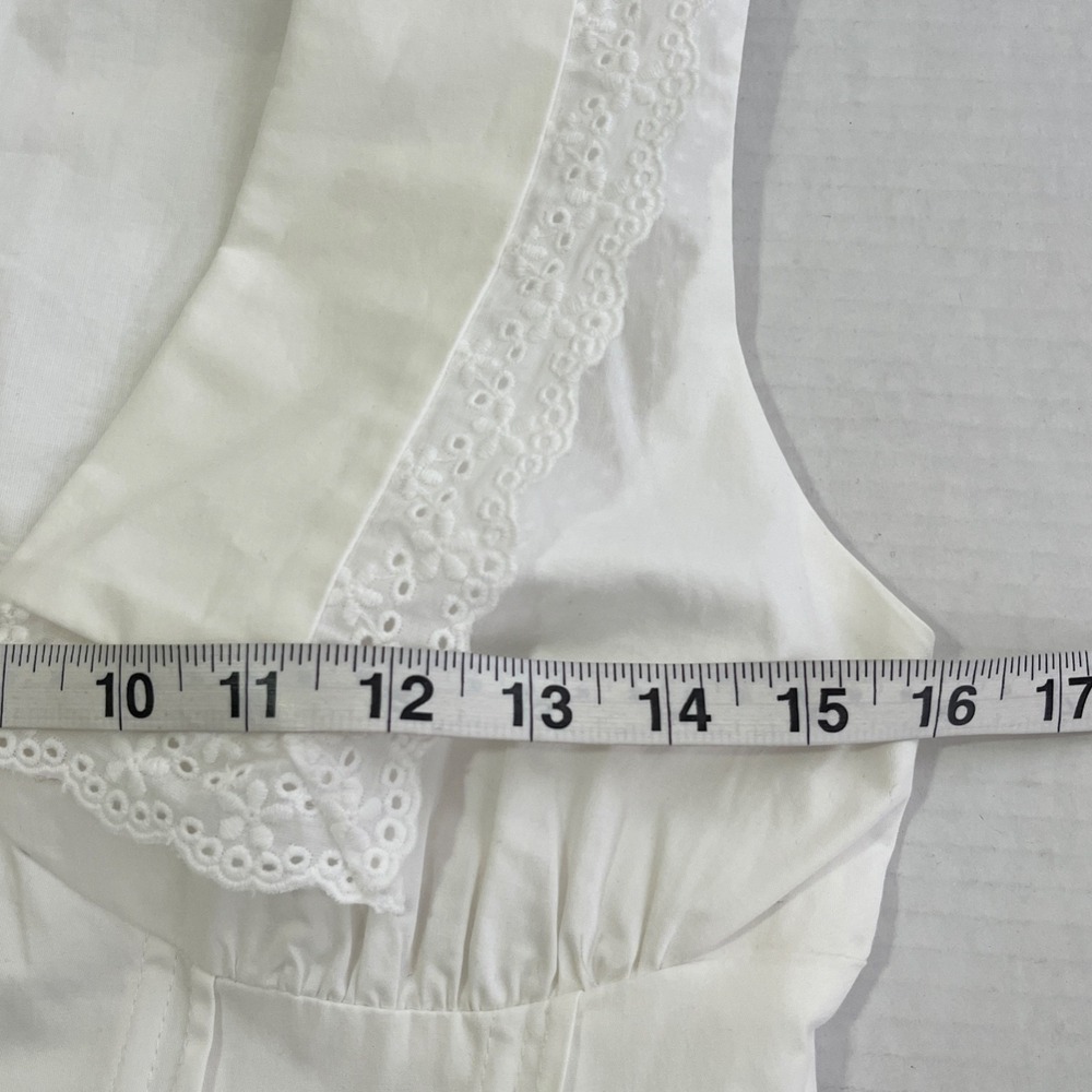 Princess Polly Haworth Corset Bodice Mini Lace Dress 6 Coquette Ballet Smocked. - Picture 3 of 11